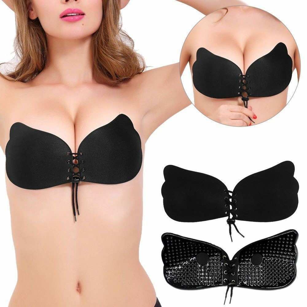 Silicone Push-up Backless Strapless Adhesive Bra